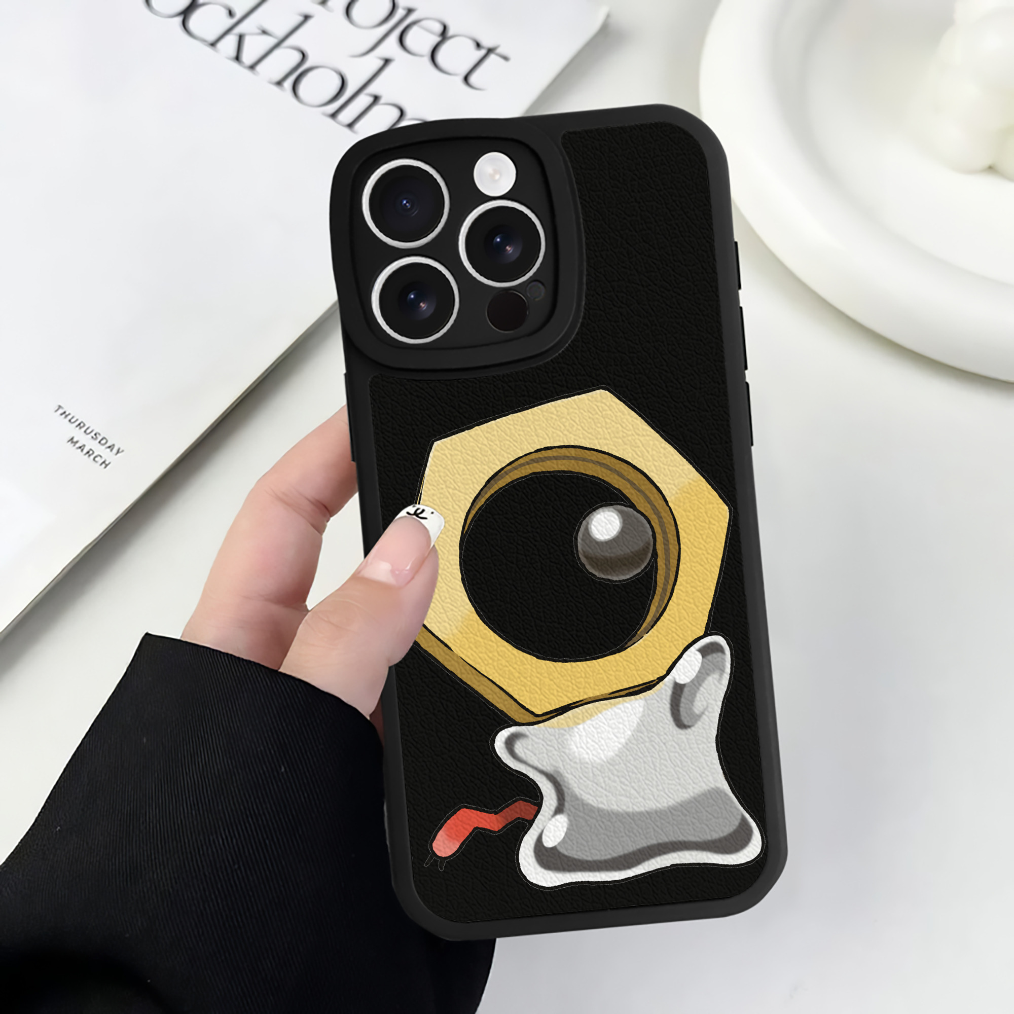 （画像用） ポケットモンスター Pokémon 【iPhone 16シリーズ対応】シリコンスマホケース（レザー調） 材質：シリコン